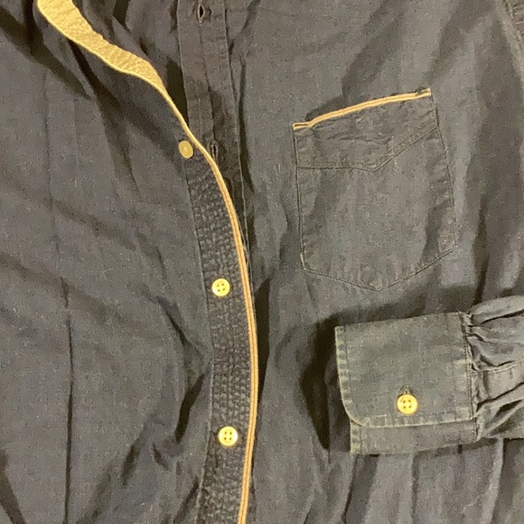Officine Generale Paris 6e blue button down - Picture 5 of 9